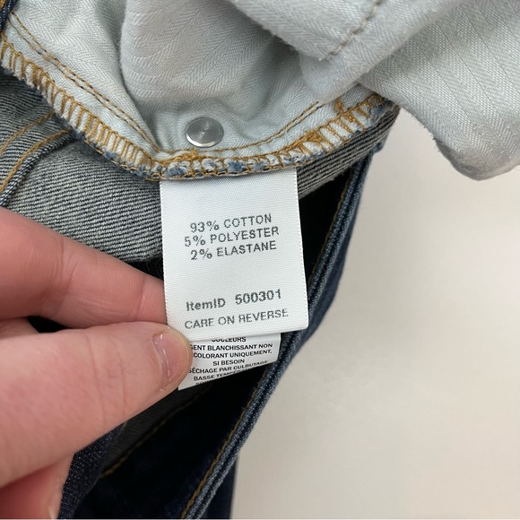 L.L. Bean Classic Fit Dark Straight Leg Blue Jeans Women’s Size 10 - Picture 10 of 13